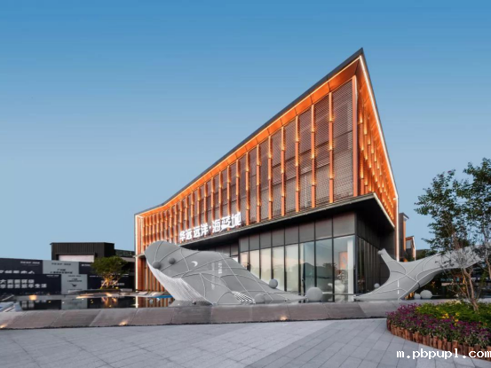 必威betway官网入口景观设计案例华远远洋海蓝城 见鲸的硕大与温柔